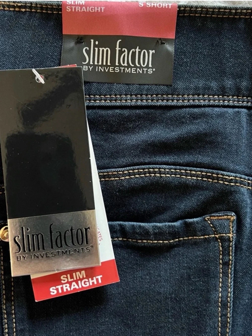 Investment Wide Leg Dark Blue Women's Jeans